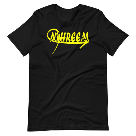 YELLOW FONT "NTHREEM"